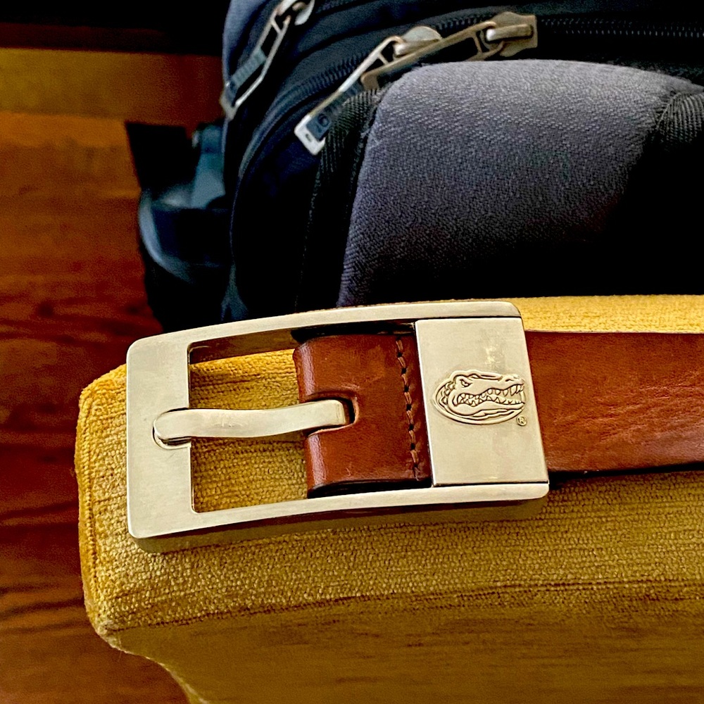 Florida Gators leather belt - brown